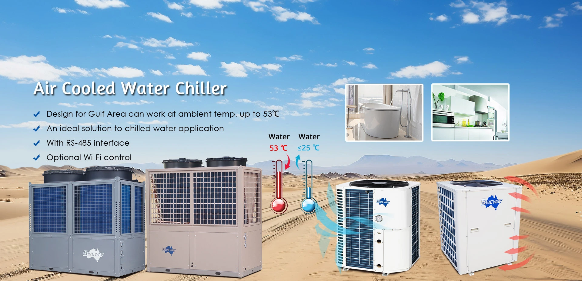 Leverandør av Air Source Water Chiller